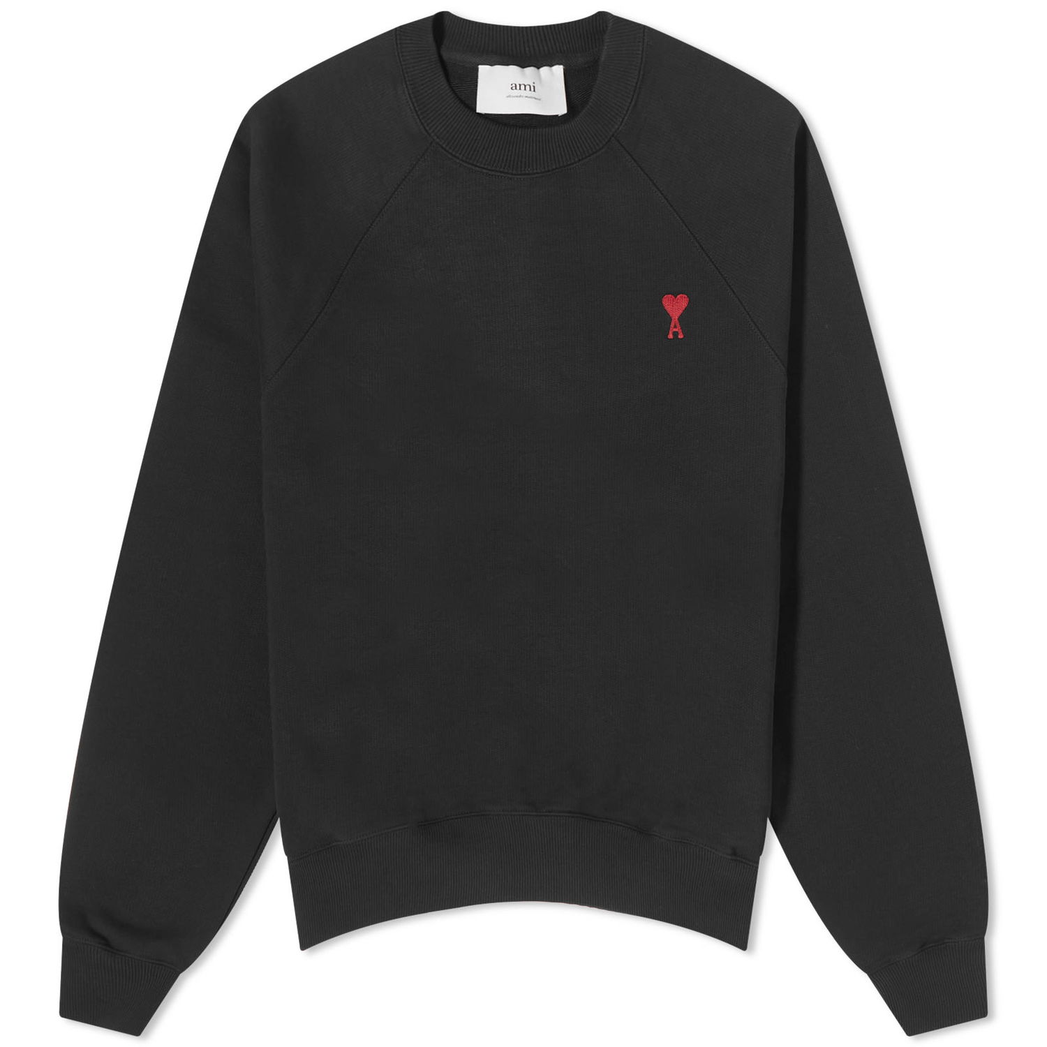 Sveter AMI Small ADC Crew Sweat Čierna | BFUSW005-747-001, 0