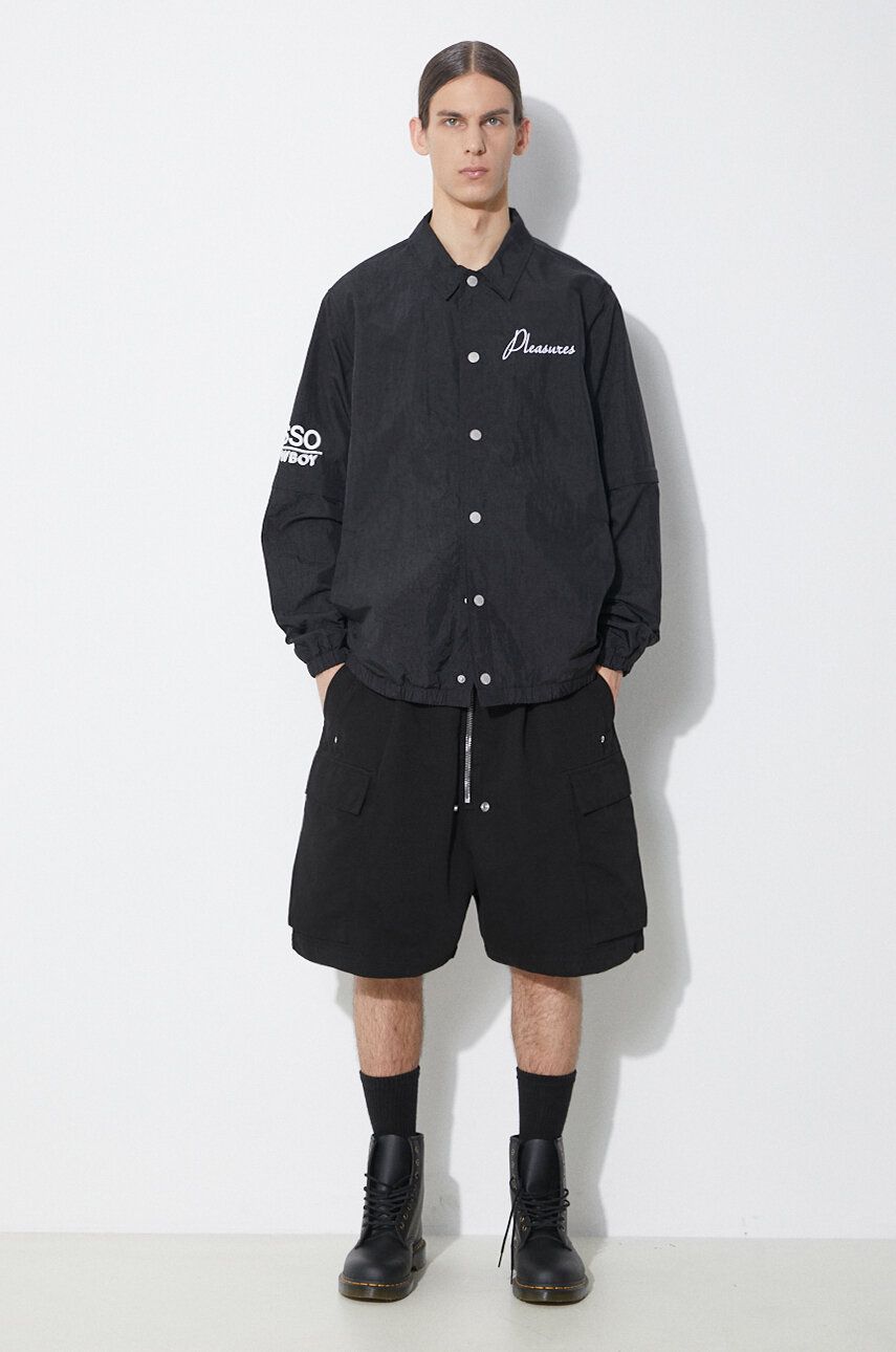 Vetrovka Pleasures Gypsy Coach Jacket Čierna | P24SP009.BLACK, 1