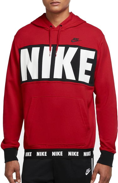 Mikina Nike Sportswear Essentials+ Hoodie Červená | dd4726-657, 0