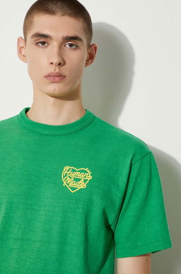 Tričko Human Made Graphic Print T-Shirt Zelené | HM27CS007, 4