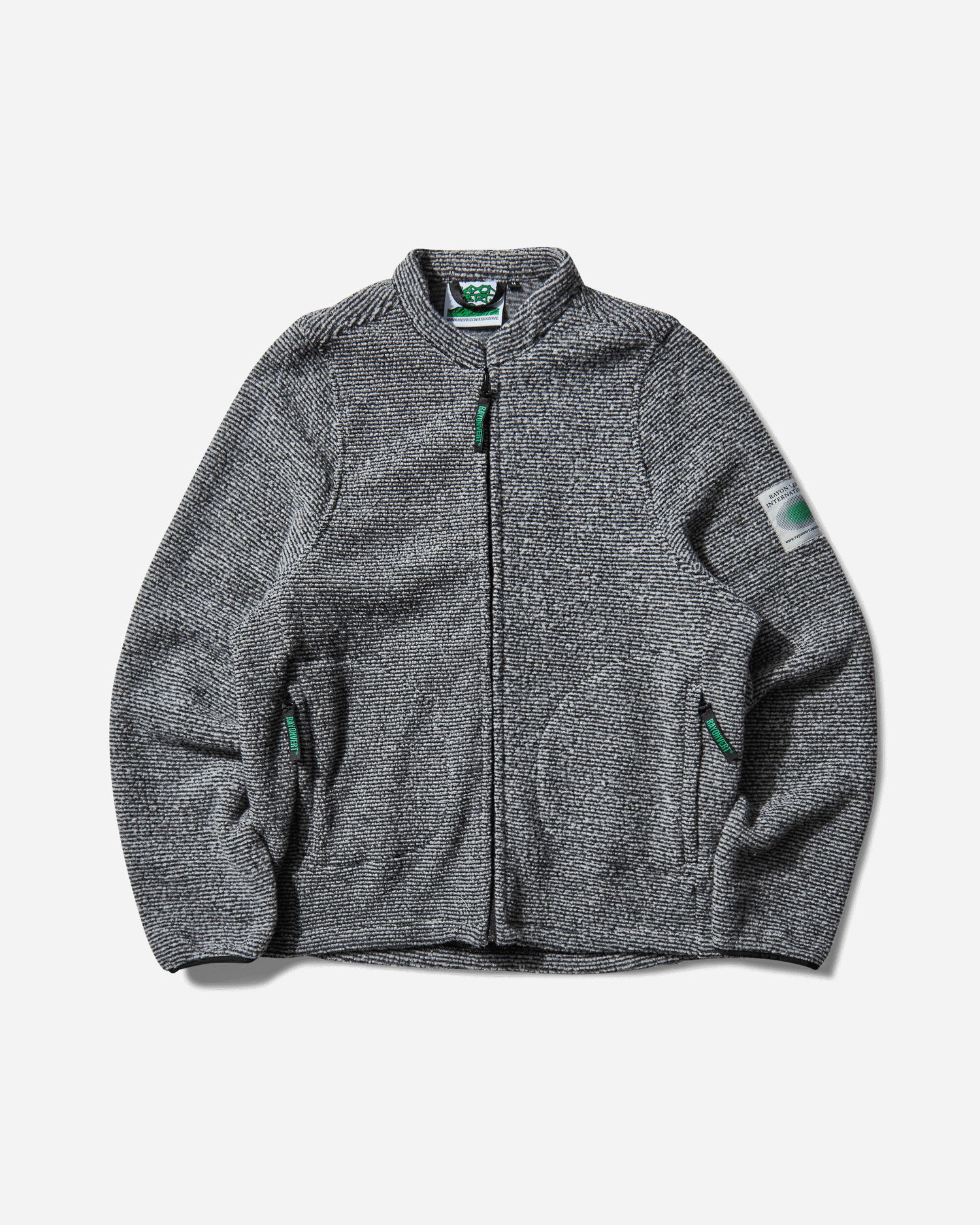 Bunda Rayon Vert Becco Fleece Jacket Šedá | S5RVSC01 BLACK, 1