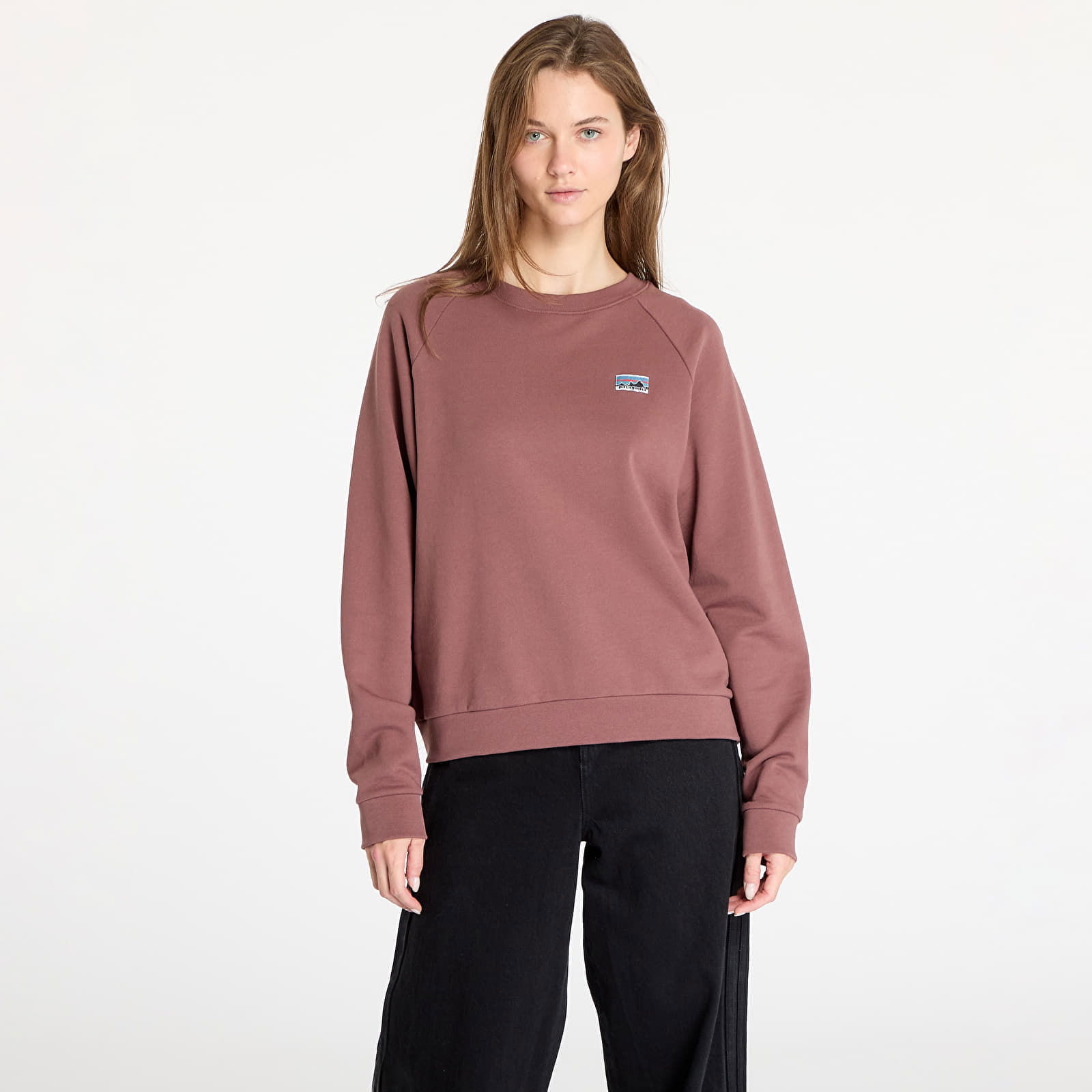 Sweatshirt W's Regenerative Organic Certified Cotton Essential Top Dulse Mauve S