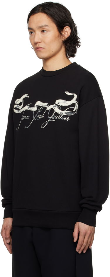 Mikina Jean Paul Gaultier Jean Paul Gaultier Tattoo Ruban Sweatshirt Čierna | 25/34-F-SW052I-J091-0005, 3