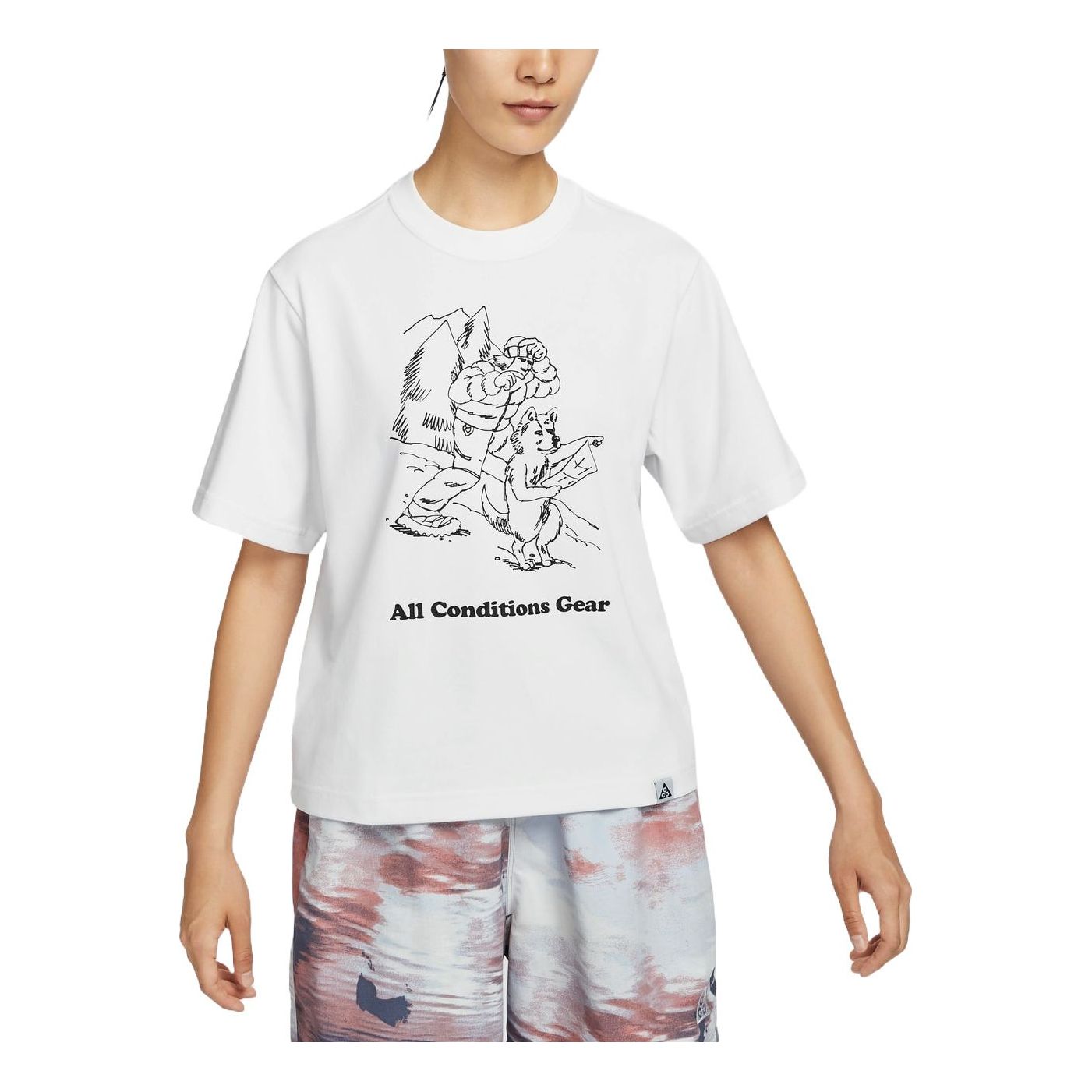 Tričko Nike ACG ACG Oversized Graphic T-Shirt Biela | FV7326-121, 0