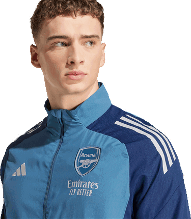 Bunda adidas Originals Arsenal FC Pre-Match Jacket 2025/26 Modrá | jj1790, 2