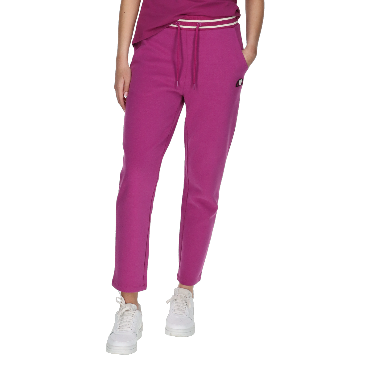 Tepláky Ellesse Tapered Joggers with Drawstring Waist Fialová | ELA241F106-70, 0