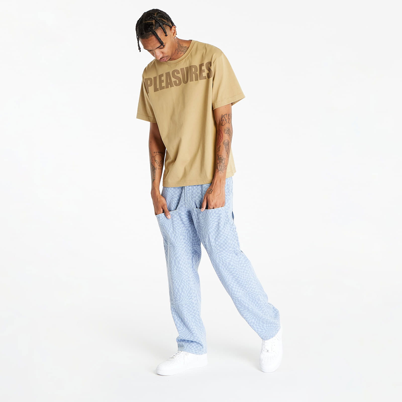 Expand Heavyweight Short Sleeve Tee Brown