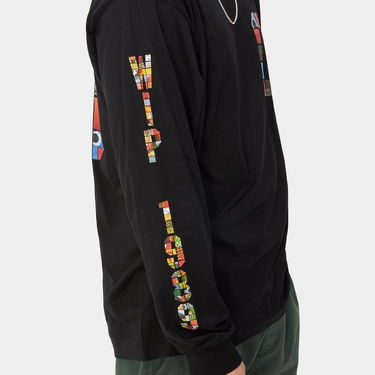 Tričko Carhartt WIP Machine 89 Graphic Long Sleeve T-Shirt Čierna | I033674_9, 1