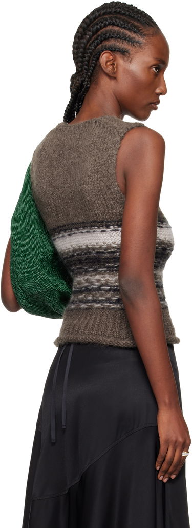 Vesta OUR LEGACY Pleaser Striped Knitted Vest Rôznofarebný | W4253PB, 2