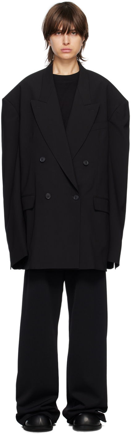 Kabáty Balenciaga Oversized Čierna | 728794 TNT11, 0