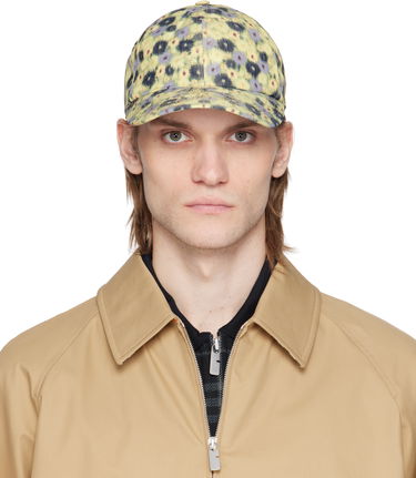 Šiltovka Burberry Burberry Daisy Print Baseball Cap Žltá | 8107995, 0