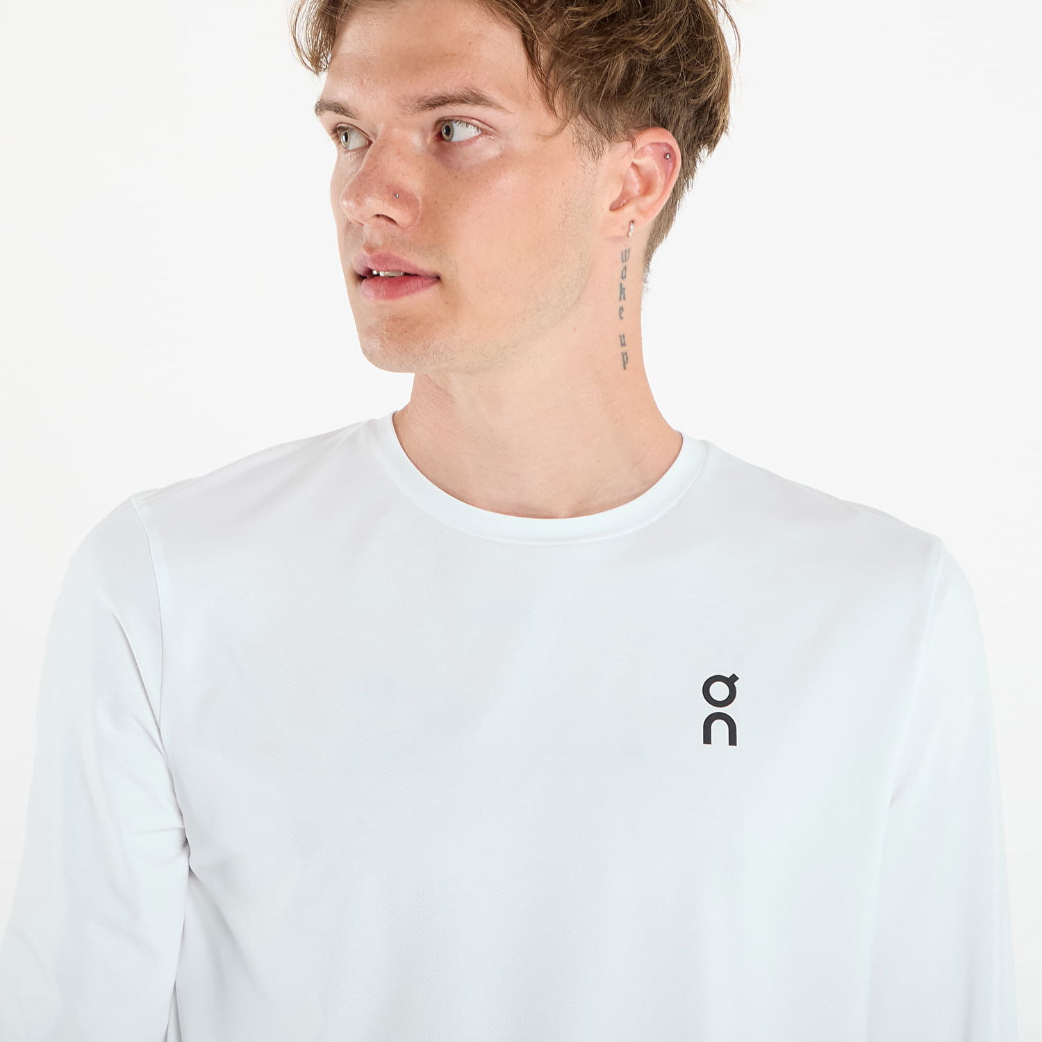 Tričko On Running Long Sleeve Tee Court Biela | 1ME12300108, 1