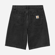 Landon short Black Stone Washed