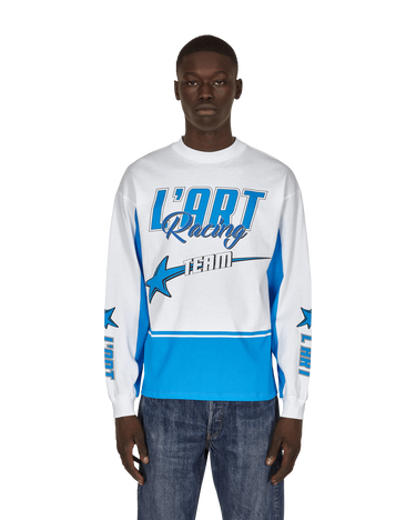 Tričko L'Art De L'Automobile Karacing Team Longsleeve T-Shirt Modrá | KARSUPRA 001, 0