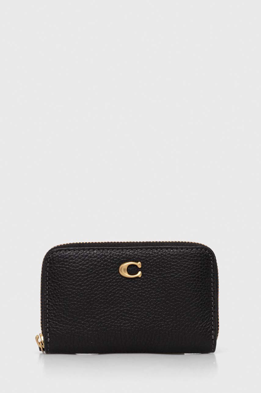 Peňaženka Coach Leather Wallet Čierna | CR551, 0