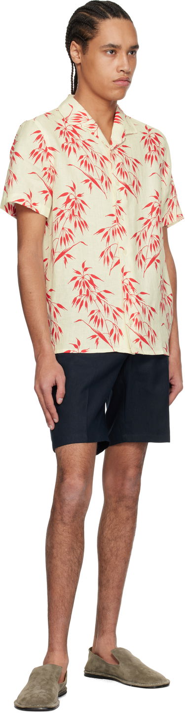 Šortky Orlebar Brown Orlebar Brown Norwich Italian Linen Shorts Navy | 280080, 3
