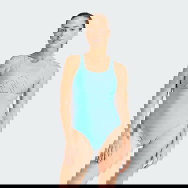Plavky adidas Performance Big Bars Swimsuit Modrá | IP1812, 0