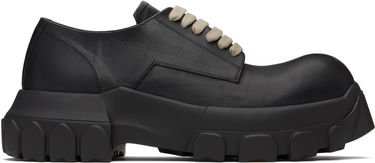 Tenisky a topánky Rick Owens Rick Owens Hollywood Bozo Tractor Derbys Čierna | RU02E1884 LOO, 0