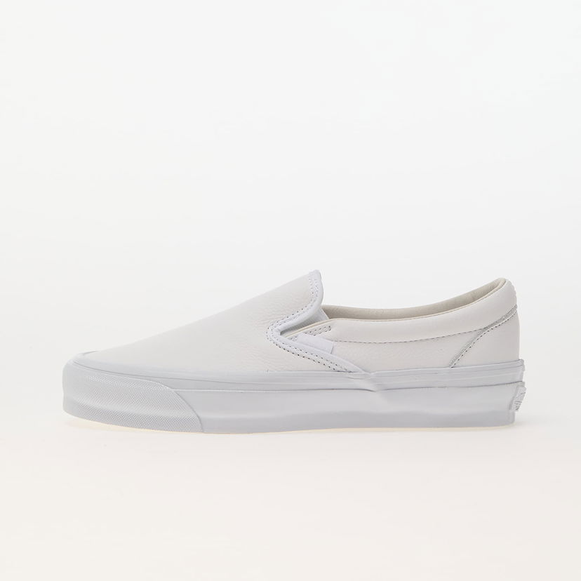 Tenisky a topánky Vans Slip-On Reissue 98 LX Leather White/ White Biela | VN000CSEWWW1