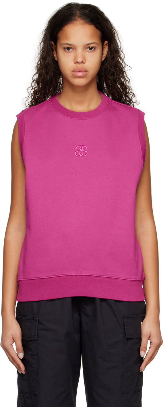 Sveter Stüssy SS-Link Vest Ružová | 118518, 0