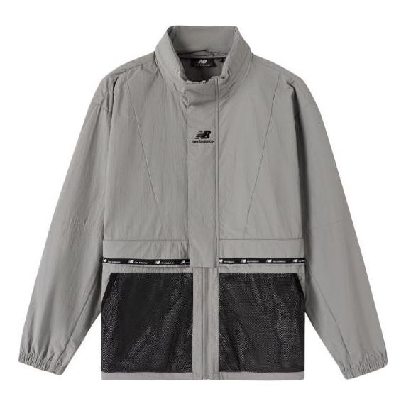 Vetrovka New Balance Athletic Classic Jacket Šedá | NAA6N013-GR