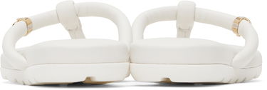 Plavky Gianvito Rossi Gianvito Rossi Fiji Nappa Sandals Biela | G10041-05GOM-NAP, 1