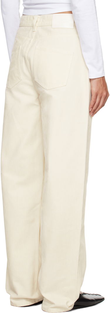 Džínsy Loulou de Saison Loulou de Saison Asmar Velvet Jeans Biela | ASMAR, 2