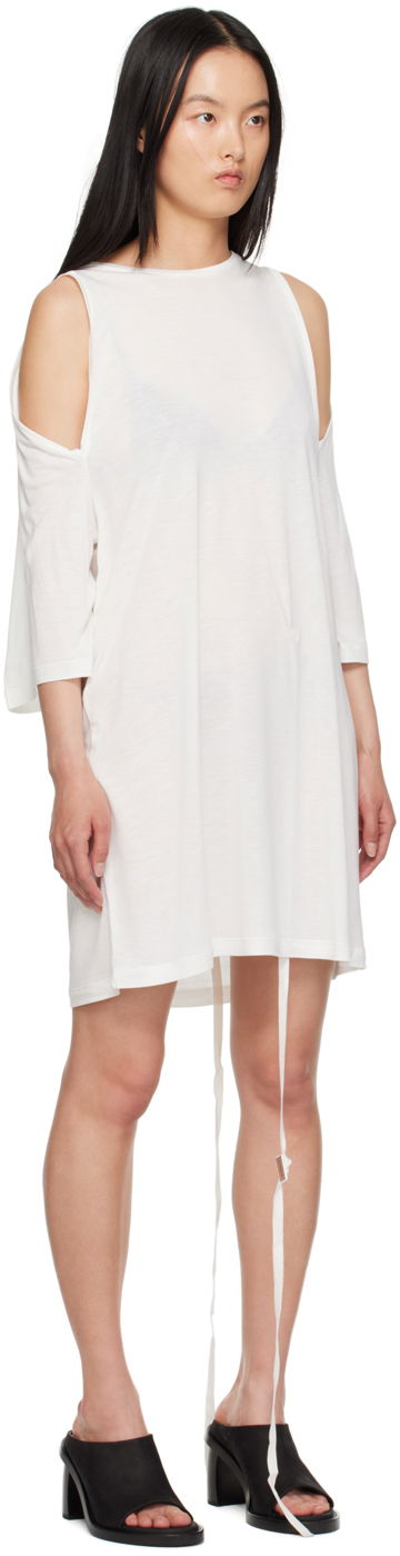 Šaty Ann Demeulemeester Cut-Out Detail Mini Dress Biela | 2301-W-JTS03-FA297-002, 1