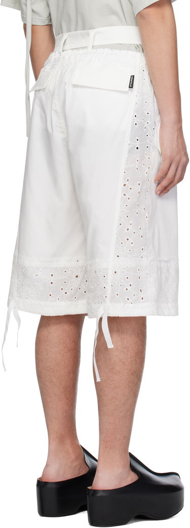 Šortky Ottolinger Ottolinger Baggy Cargo Shorts Biela | 106-200206-01, 2