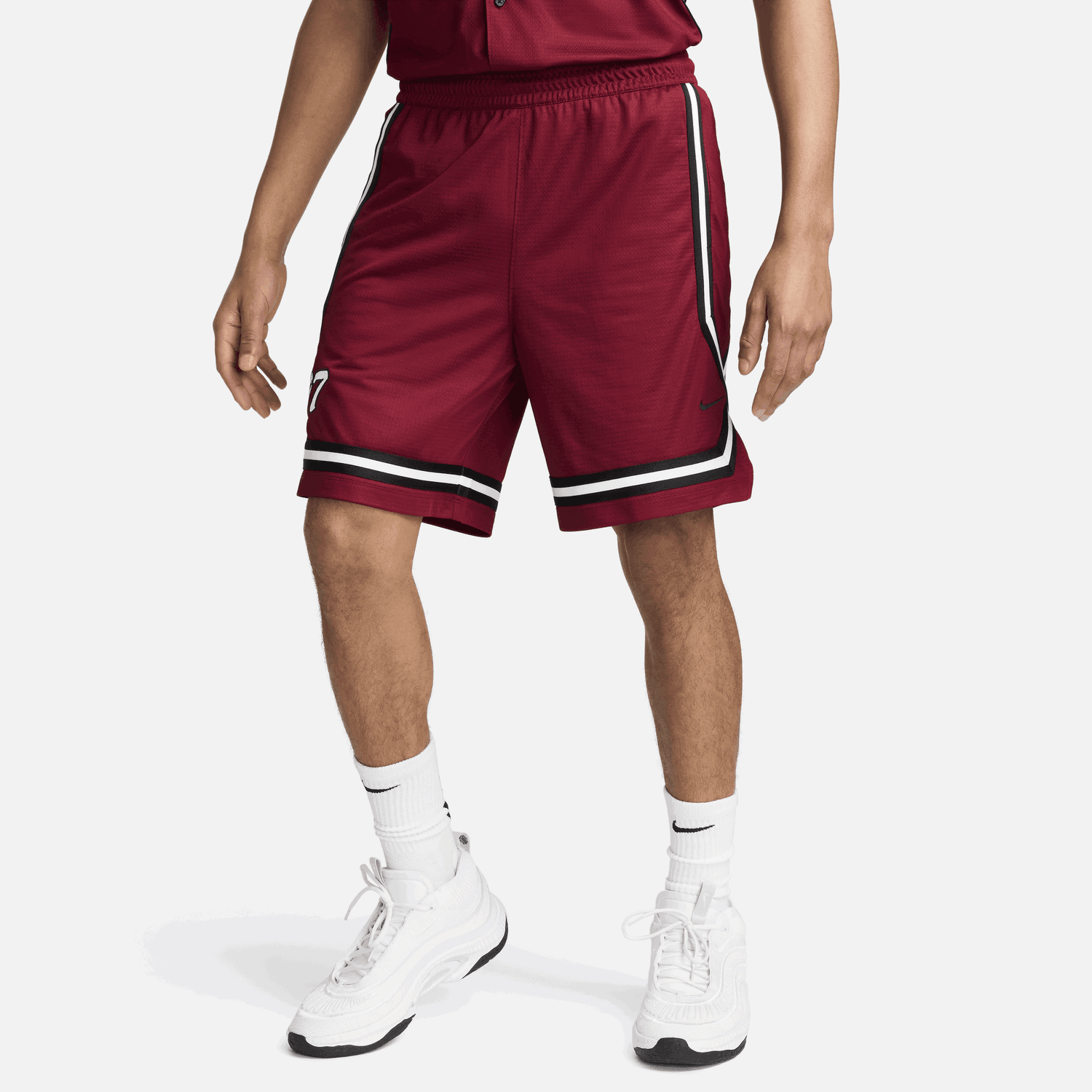 Šortky Nike DNA Crossover Dri-FIT Vínová | FN2883-677, 0