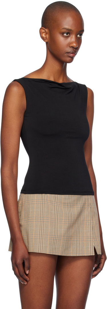 Sukňa Miaou Miaou Lani Cowl Neck Tank Top Béžová | 7114VISBLK, 1