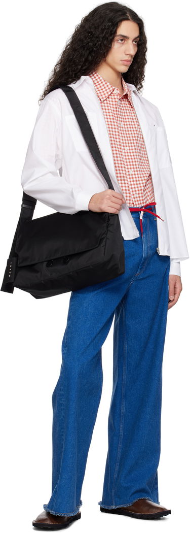 Taška cez rameno Marni Marni Cityscape Crossbody Bag Čierna | SBMQ0112A0 P8184, 3