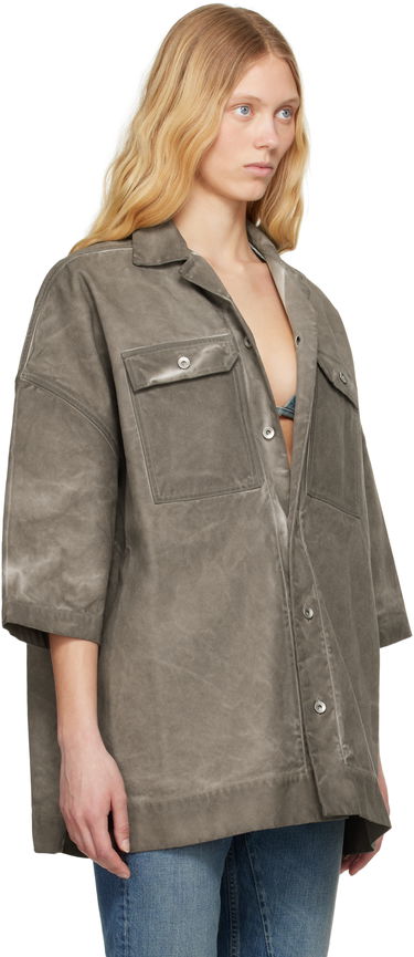 Košeľa Rick Owens Rick Owens DRKSHDW Hollywood Magnum Tommy Shirt Šedá | DS01E3206 CVS, 1