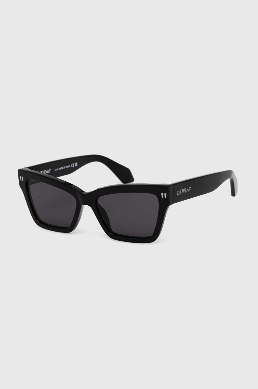 Slnečné okuliare Off-White Off-White Angular Quote-Detailed Sunglasses Čierna | OERI110.541007, 0