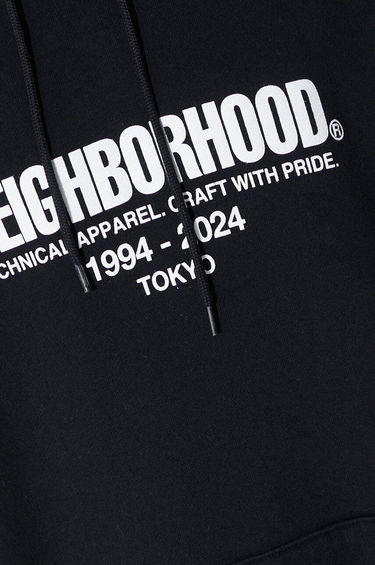 Mikina Neighborhood NEIGHBORHOOD Classic Hoodie Čierna | 241FPNH.CSM04, 5