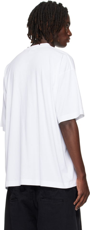 Tričko VETEMENTS Vetements 'Be Yourself' Oversized T-Shirt Biela | UH76TR350W, 2