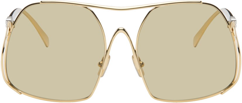 Slnečné okuliare Miu Miu Miu Ombre Metal Double-Bridge Sunglasses Metalická | 0MU A55S 8056262528914