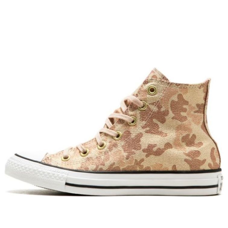 Tenisky a topánky Converse Chuck Taylor All Star High 'Lurex Camo' Béžová | 559837F, 0