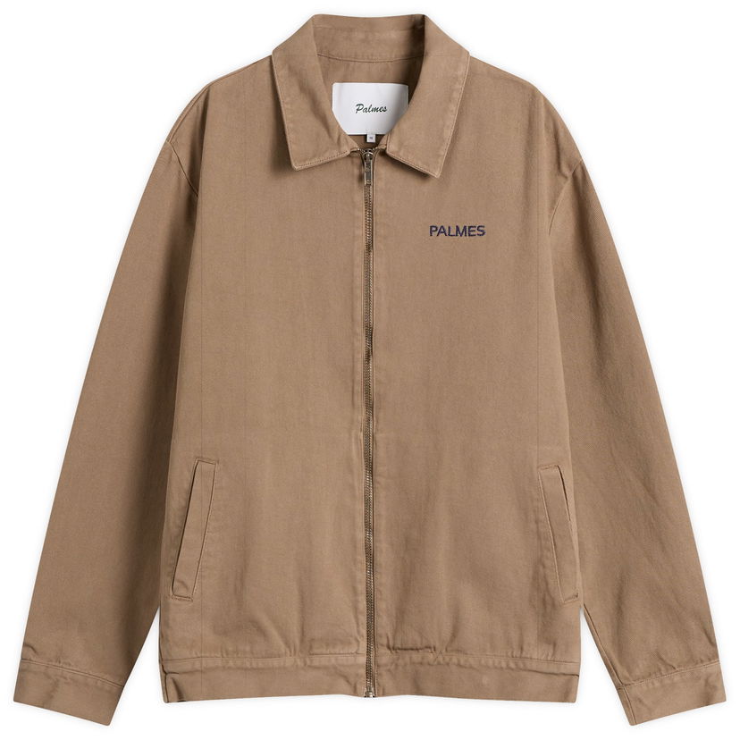 Bunda Palmes Palmes Forever Zip Jacket Béžová | P50-0022-180
