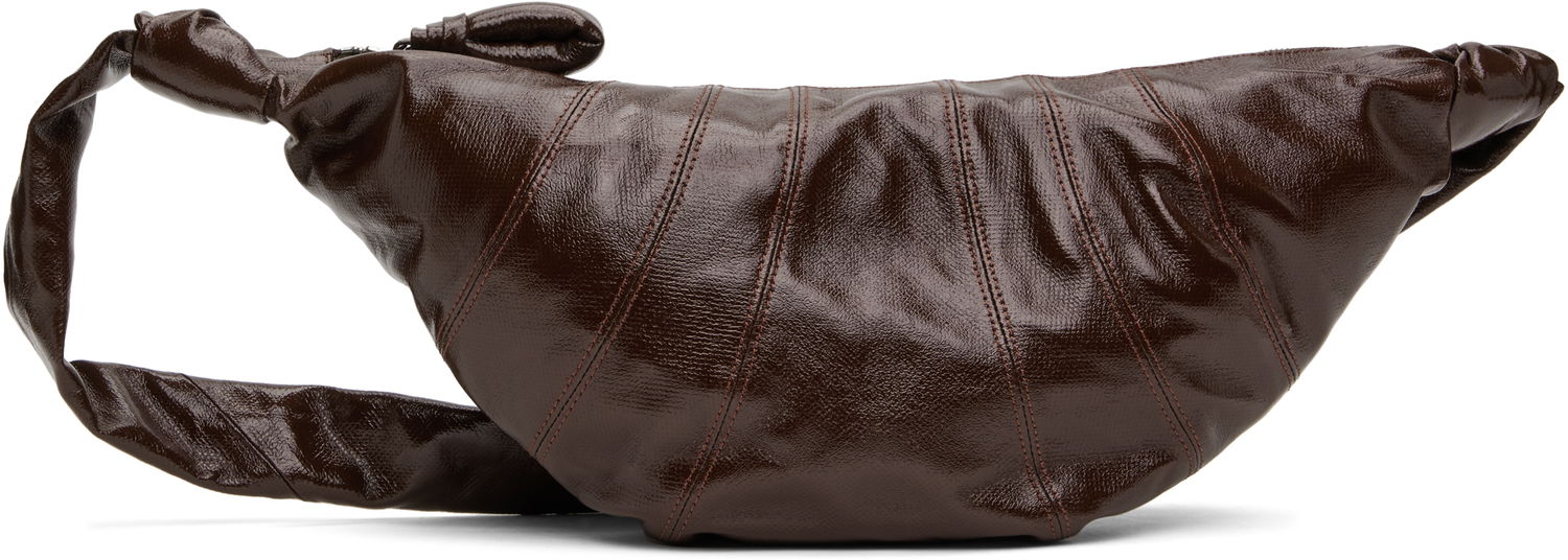 Kabelka LEMAIRE LEMAIRE Medium Croissant Shoulder Bag Hnedá | BG0001 LF1073, 0