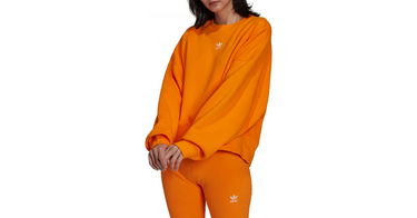 Mikina adidas Originals Essentials Fleece Sweatshirt Oranžová | hf7477, 1