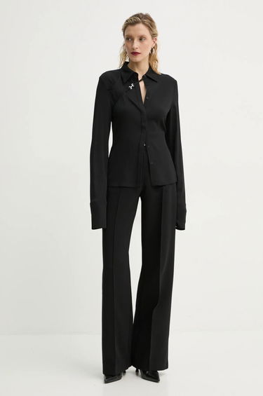 Košeľa HELIOT EMIL Heliot Emil Regular Fit Shirt with Classic Collar Čierna | AW24.W.05.056.BLK01, 1