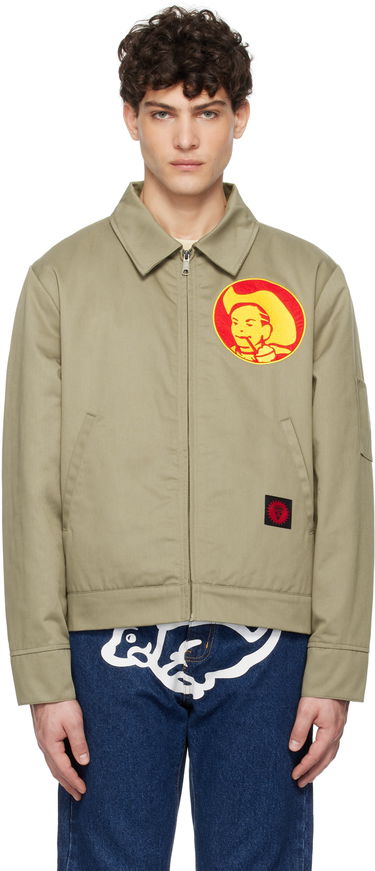 Bomber bunda BBC IceCream ICECREAM Cowboy Work Jacket Zelené | IC24408, 0