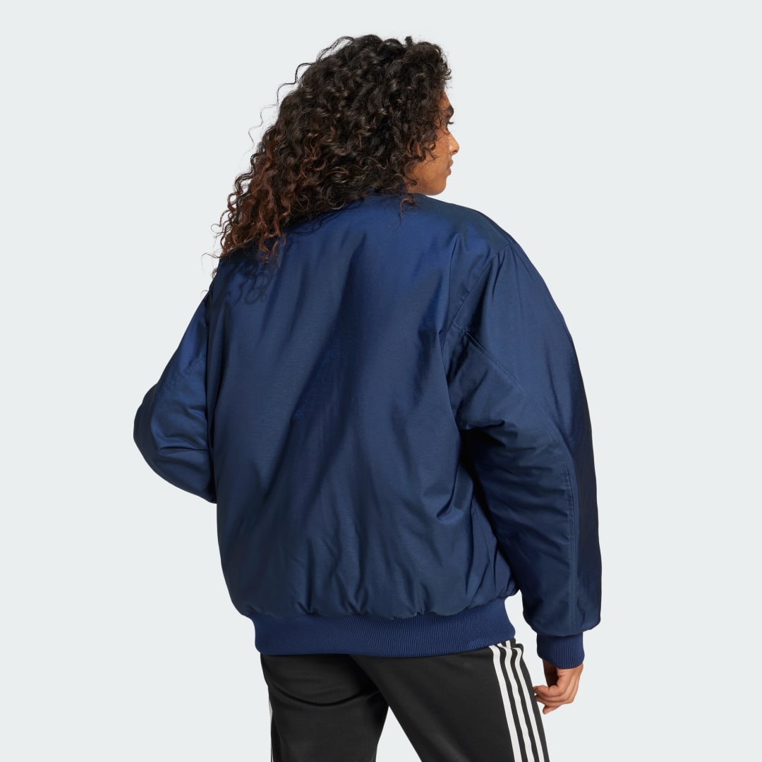 Reversible Oversized Bomber Jacket