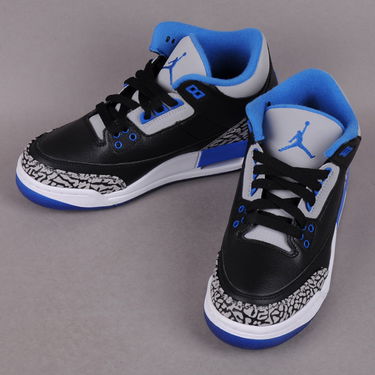 Tenisky a topánky Jordan Air Jordan 3 Retro ''Sport Blue'' BG Čierna | 398614-007, 2