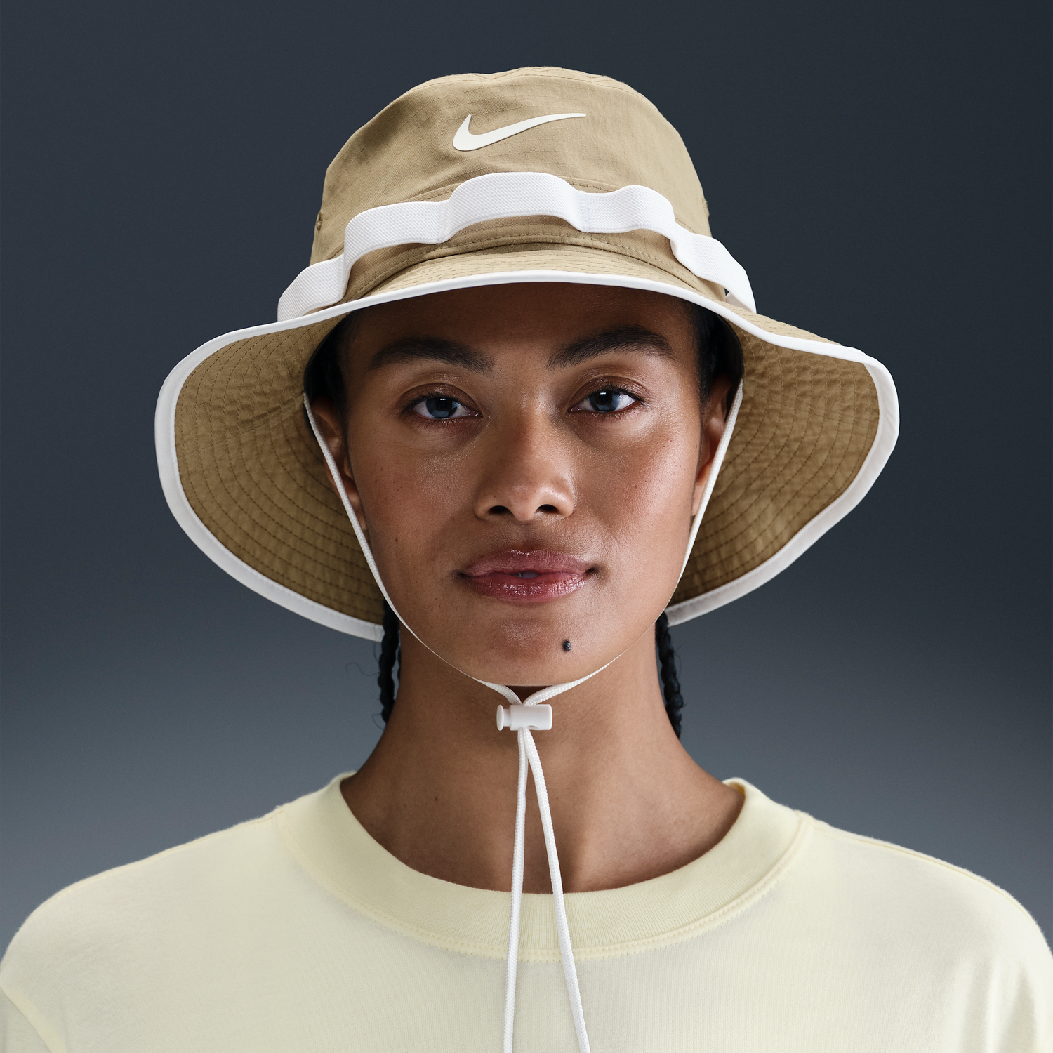 Klobúk Nike Nike Apex Dri-FIT Bucket Hat Béžová | HJ3683-297, 0