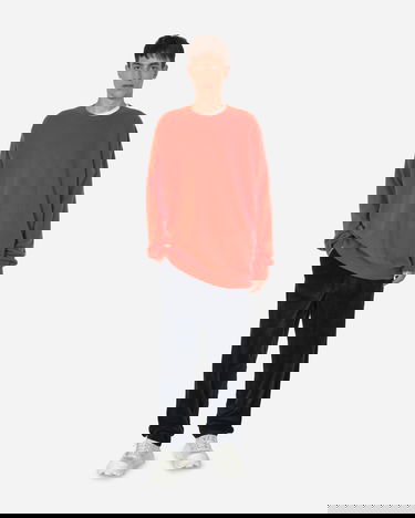 Sveter Comme des Garçons Oversized Knit Sweater Oranžová | FL-N008-W23  3, 4