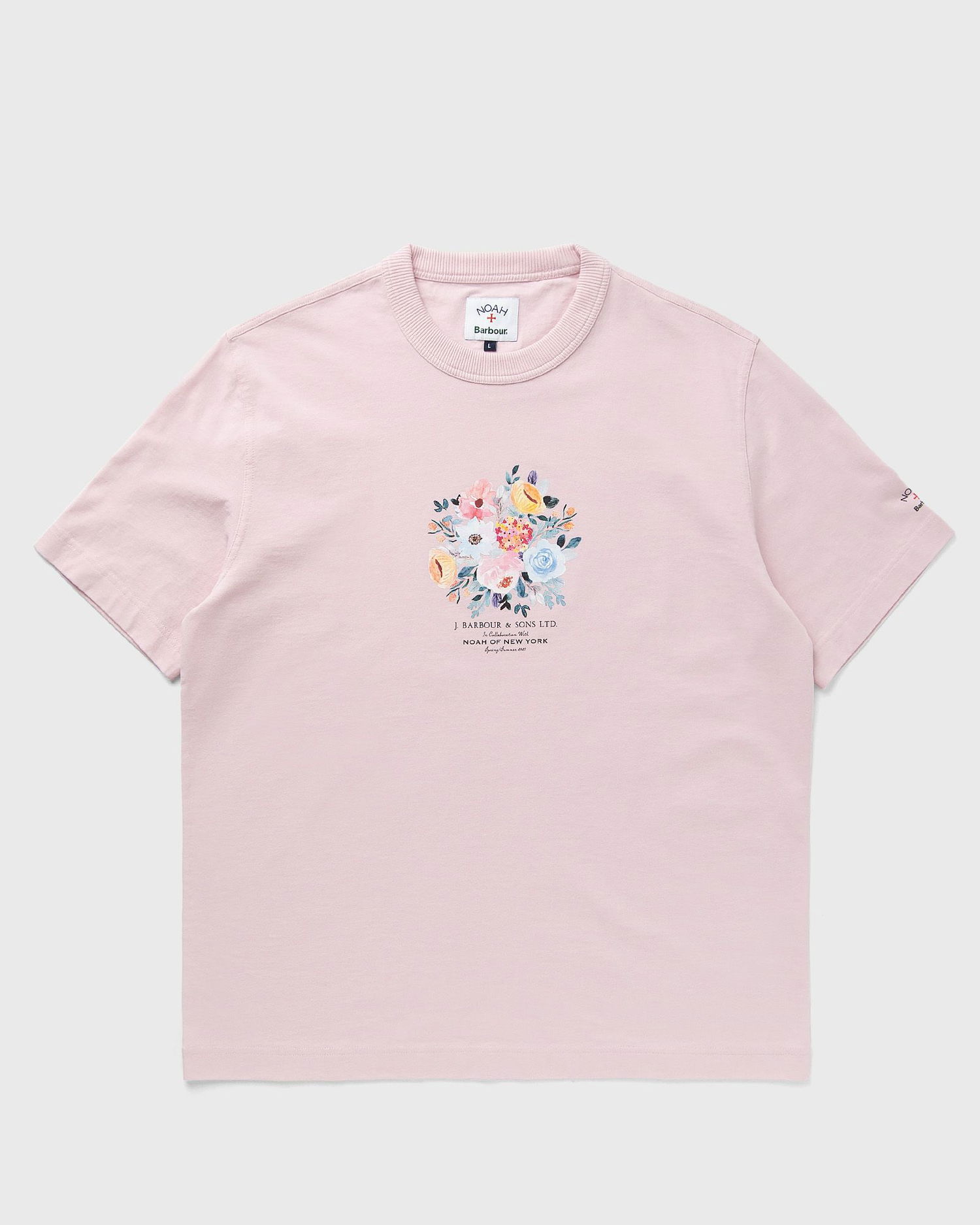 Tričko Barbour Noah Floral Graphic Tee Ružová | MTS1447PI12, 1