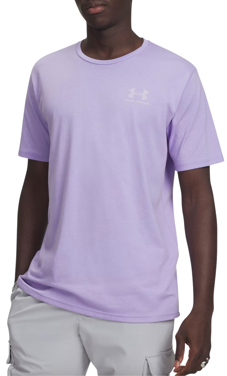 Tričko Under Armour T-Shirt SPORTSTYLE LC SS Fialová | 1326799-538