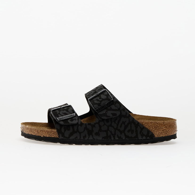 Tenisky a topánky Birkenstock Birkenstock Arizona BS Synthetik Syn Leo Slides 37 Čierna | 1030563
